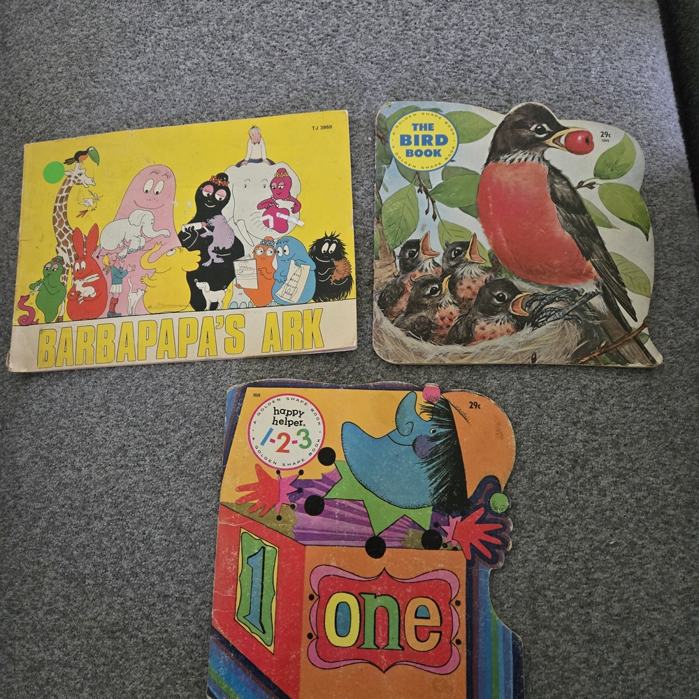 Vintage 70's Childrens Book Bundle